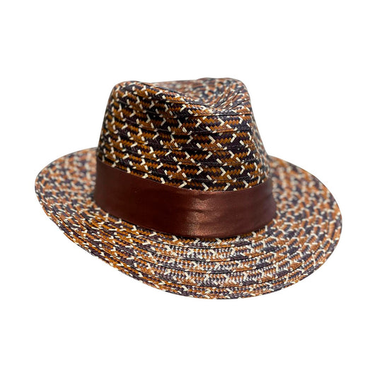 Sombrero Fedora Príncipe Tejido Fino Colores Exclusivos