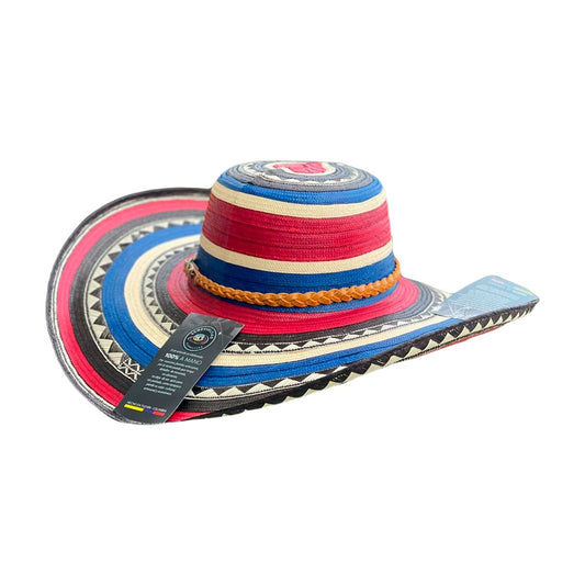 Sombrero Exclusivo 23 Fibras Colores Artesanal