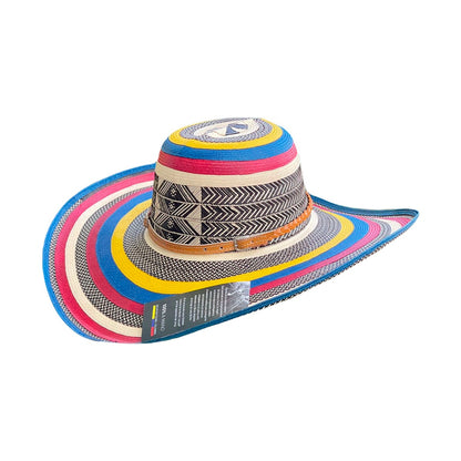 Sombrero Exclusivo 23 Fibras Tricolor Calidad