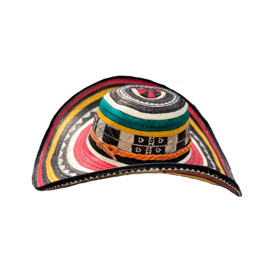 Sombrero 15 Fibras Diseño Económico Multicolor