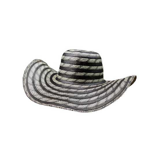 Sombrero 15 Fibras Exclusivo Diseño Cebra