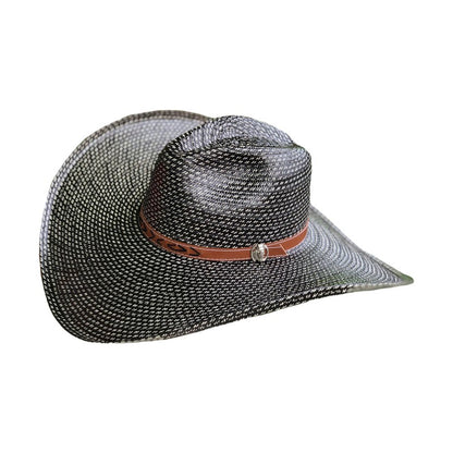 Sombrero 21 Fibras Hormado Diseño Negro