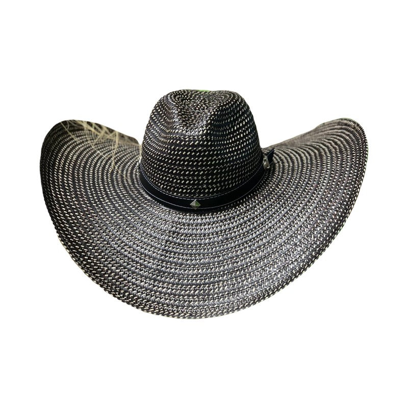 Sombrero 21 Fibras Hormado Diseño Negro