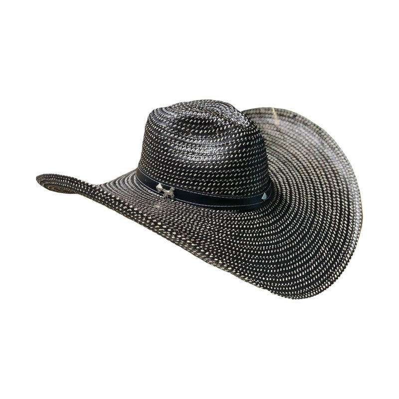 Sombrero 21 Fibras Hormado Diseño Negro