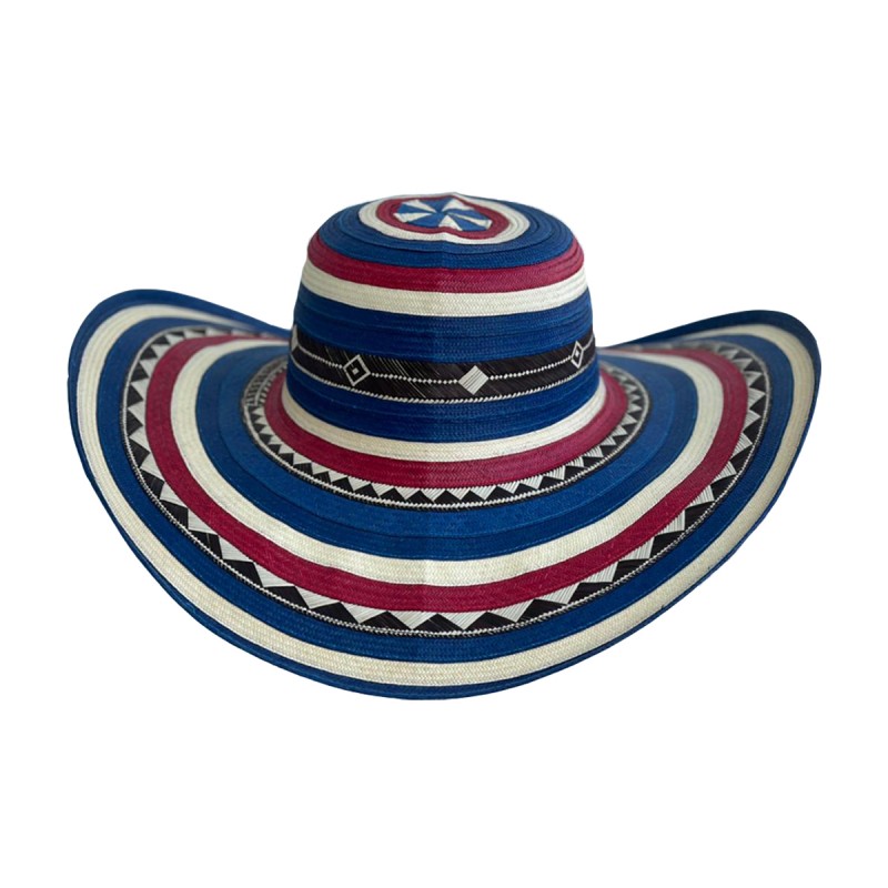 Sombrero 21 Fibras Multicolor