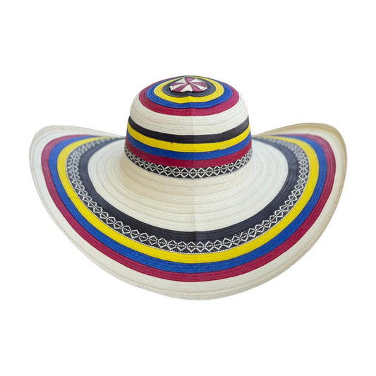 Sombrero 21 Fibras Diseño Colombiano