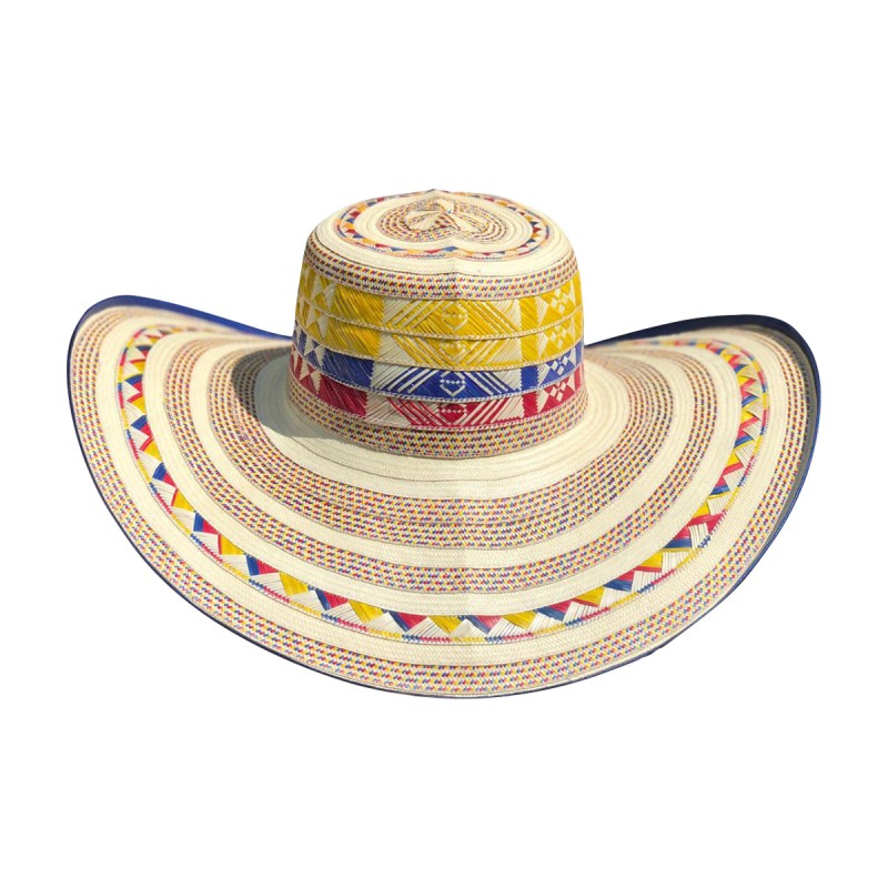 Sombrero 23 Fibras Diseño Colombiano