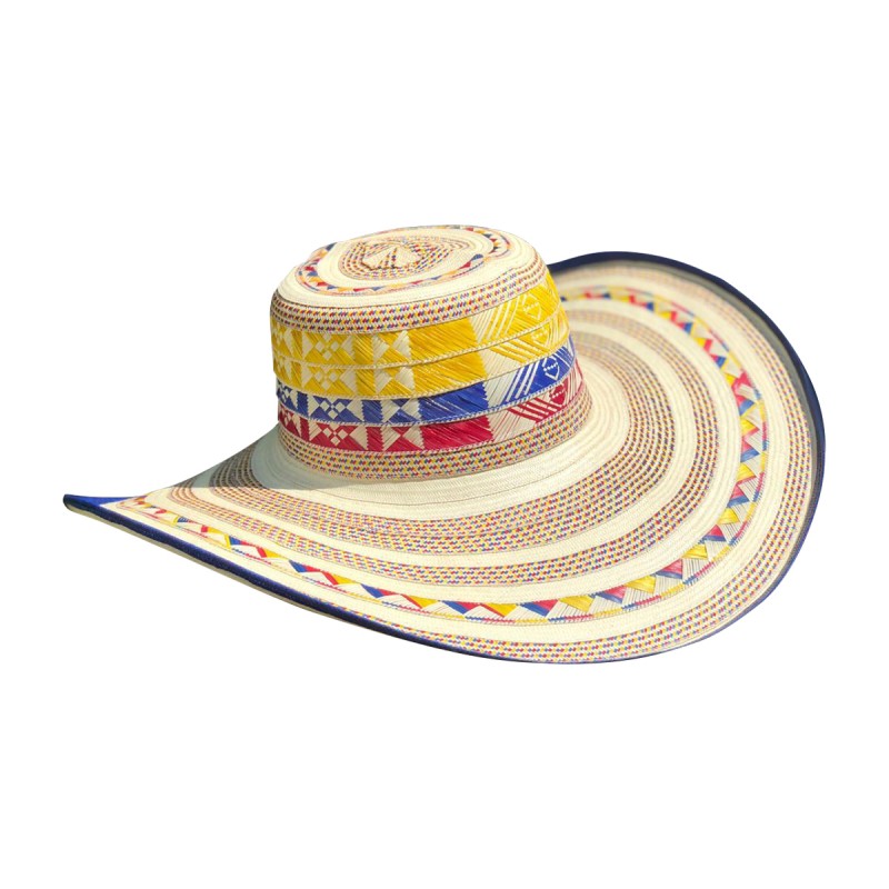 Sombrero 23 Fibras Diseño Colombiano