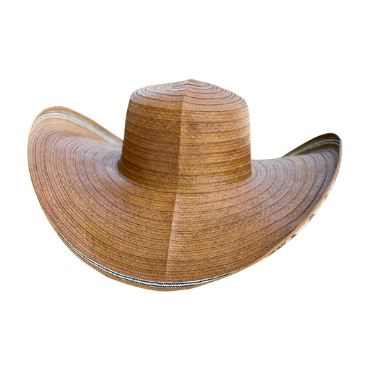 Sombrero 21 Fibras Diseño Marrón