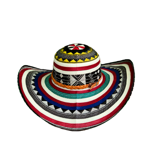 Sombrero 23 Fibras Diseño Muticolor