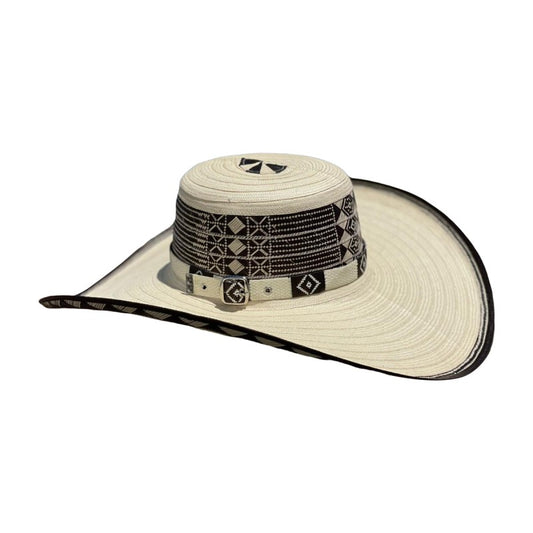 Sombrero 23 Fibras Exclusivo Blanco Fino