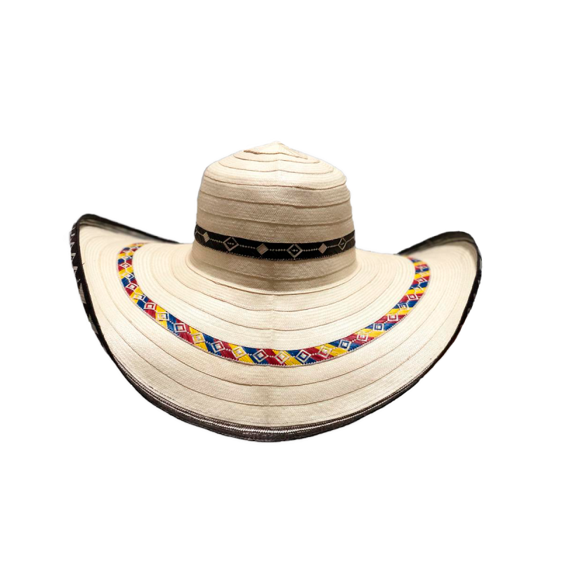 Sombrero 23 Fibras Exclusivo Blanco