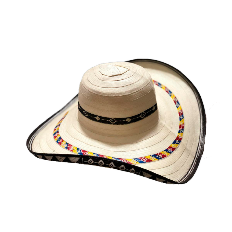 Sombrero 23 Fibras Exclusivo Blanco