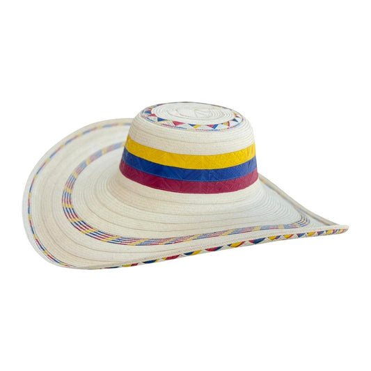 Sombrero 21 Fibras Exclusivo Tricolor