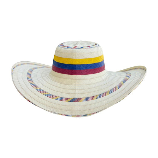 Sombrero 21 Fibras Exclusivo Tricolor