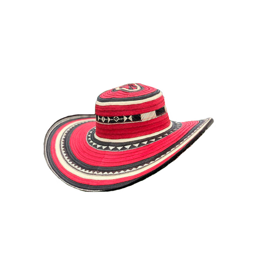 Sombrero 23 Fibras Fucsia Exclusivo