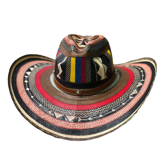 Sombrero 23 Fibras Hormado Multicolor