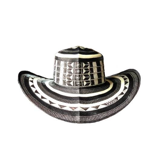 Sombrero 23 Fibras Negro Calidad