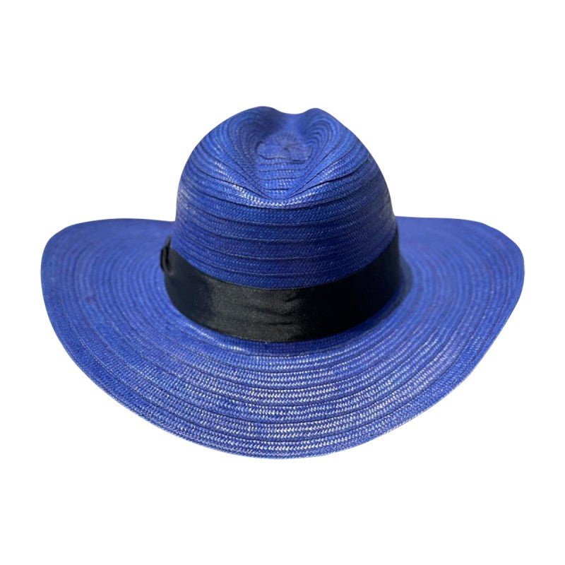 Sombrero 23 Fibras Panameño Azul