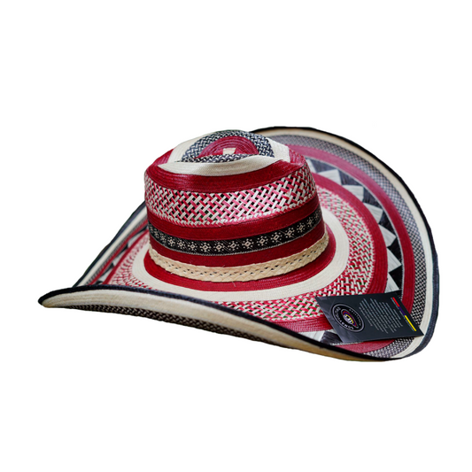 Sombrero 27 Fibras Caballista Extrafino Multicolor