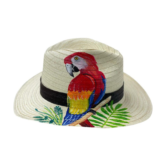 Sombrero Ala Corta Guacamaya