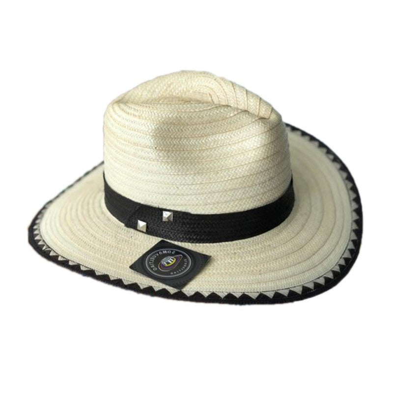 Sombrero 23 Fibras Exclusivo Blanco Ala Corta