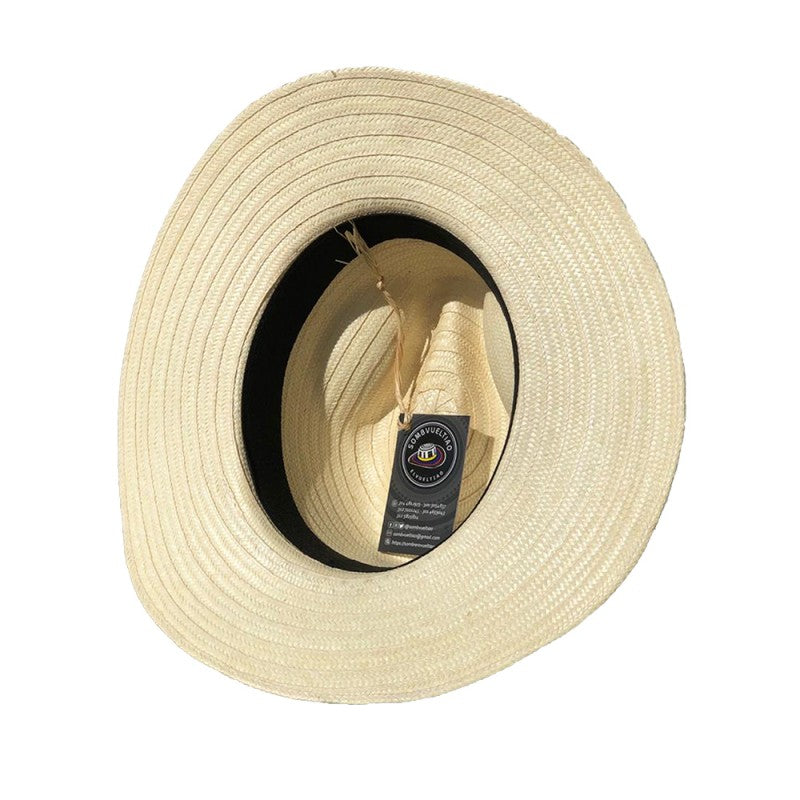 Sombrero Panameño Blanco Ali Corta