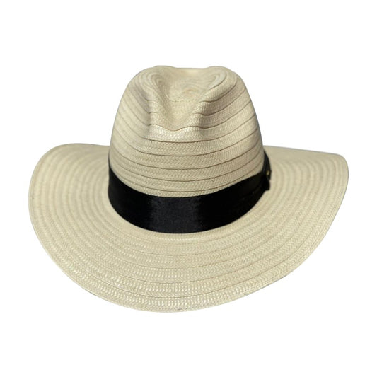 Sombrero Beige Ala Corta Fino