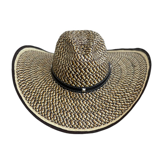 Sombrero Caballista Diseño Marron