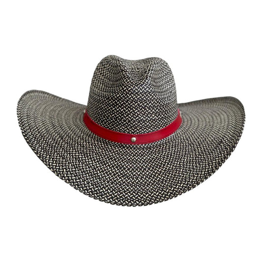 Sombrero Caballista Exclusivo Cinta Roja