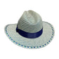 Sombrero Panameño 23 Fibras Azul Extrafino