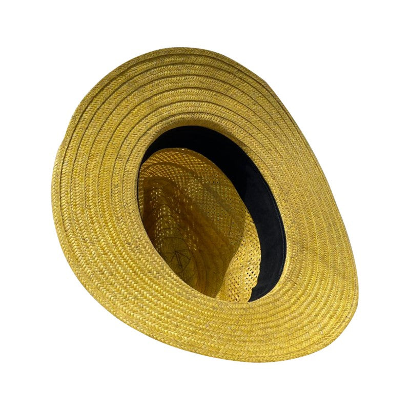 Sombrero Panameño Calado Amarillo